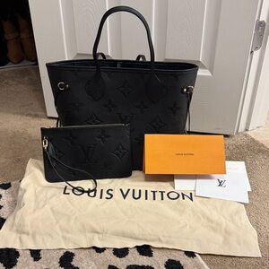 Louis Vuitton NeverFull MM Tote Authentic
